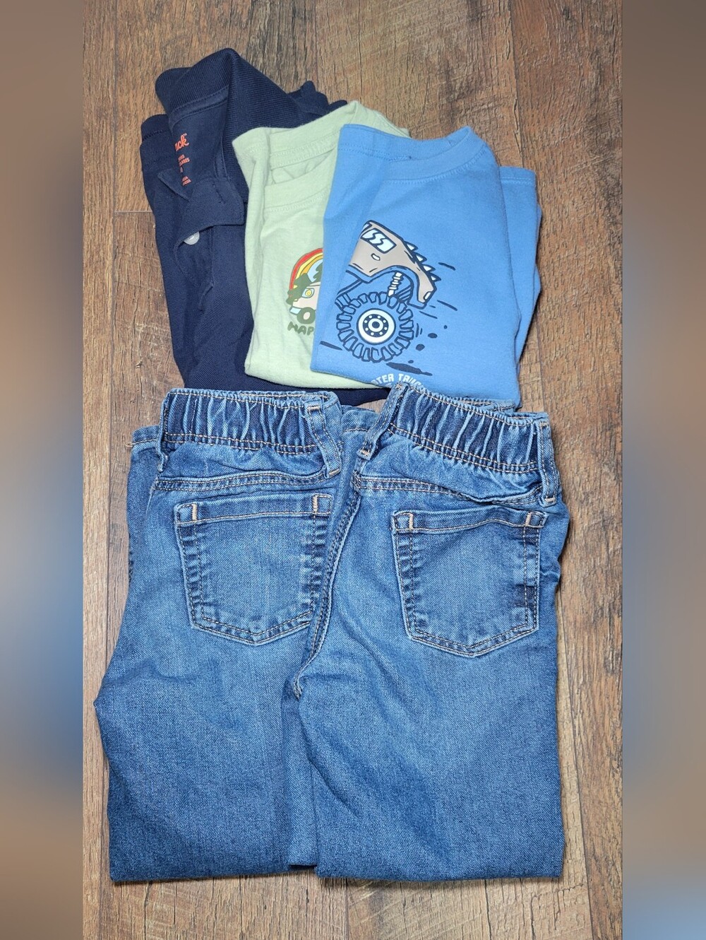 Boys 4t Tee Shirt And Jeans Set